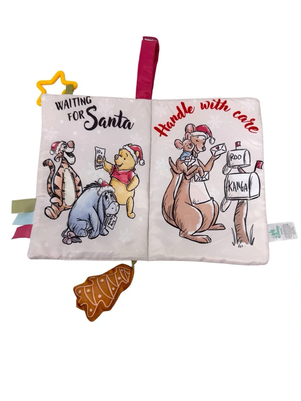 Disney Baby Winnie the Pooh Special Delivery soft crinkle baby/ child’s book